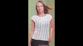 Летняя Кофточка Крючком для Женщины - видео-модели - 2019 / Summer Blouse Crochet for Woman video