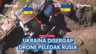 Drone Peledak Rusia Teror Parit Infanteri Ukraina di Artemovsky