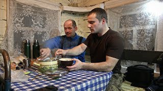 ПОХОД В ИЗБУ С НОЧЕВКОЙ. РЫБАЛКА НА РЕКЕ 2020 В ГЛУХОЗИМЬЕ. Часть 1.