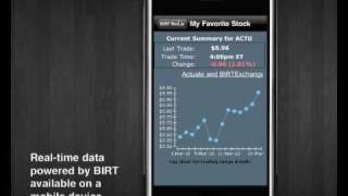 The BIRT Mobile Framework for iServer