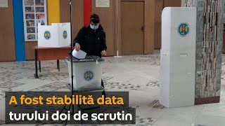 Alegerile prezidențiale în Moldova: a fost stabilită data turului doi