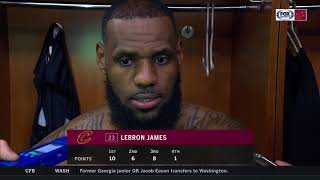 LeBron 'staying positive' & states he'd never waive no-trade clause l CAVALIERS-MAGIC POSTGAME