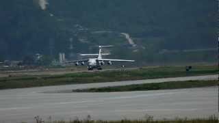 Взлет из Адлера (Сочи) Ил-76 RA-76724