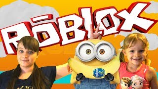 ROBLOX НА ФАБРИКЕ МИНЬОНОВ Веселое видео для детей про РОБЛОКС МУЛЬТИPLAY