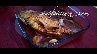 fırında sazan balığı tarifi
