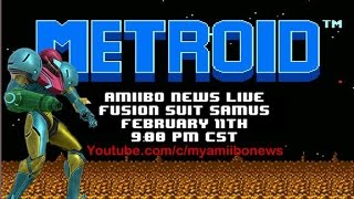 Amiibo News Live: Fusion Suit Samus Amiibo Painting