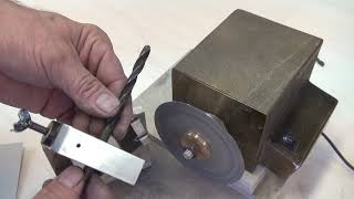 Самодельный станок для заточки свёрл HANDMADE MACHINE FOR SHARPENING OF DRILL BITS