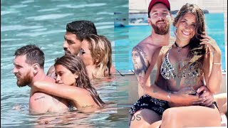 Lionel Messi and Luis Suarez enjoying Holidays in Ibiza | MUST WATCH | HD