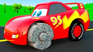 Cartoons with Cars: The Full COLLECTION - Mcqueen, Mack Truck & friends City of Little Cars