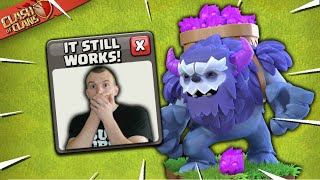 Yeti Smash AFTER the Balance Changes! How to use Yeti TH13 Attack Strategy (Clash of Clans)