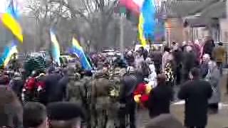 Прощання з Анатолієм Корнєєвим. Село Руда Кам'янець-Подільський район 24.02.2014