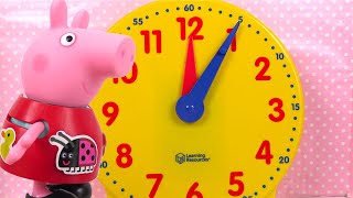 Apprendre l’heure en Français avec Peppa Pig Leçon 1