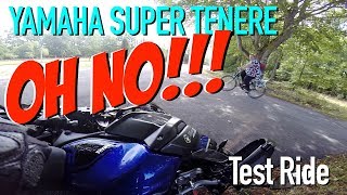 Yamaha Super Ténéré Test Ride and CRASH!