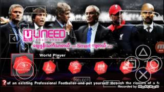 PES 2017 para Android emulador PPSSPP