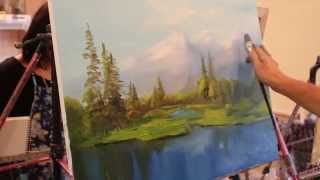 Живопись маслом. Макс Cкоблинский.Max Skoblinsky painting lessons. art lesson brush.oil-paint.