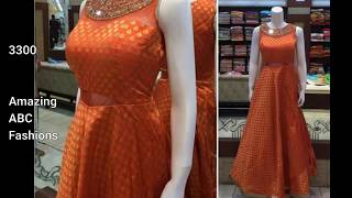 Latest Awesome maxi dress,long gown with Amazing Embroidery Collection with Price