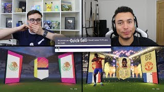 LOZANO IN THE FIRST PACK!?! Fifa 18 Guess Who Discard Challenge