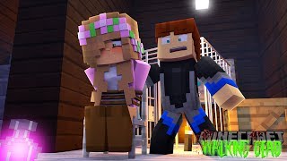 Minecraft THE WALKING DEAD - SCUBA STEVE CAPTURES LITTLE KELLY
