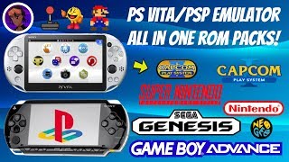 PS Vita/PSP Emulator All In One Packs 2020! ?? (SNES/Sega/NES/GBA + More) #HENkaku #PSP #PSVita