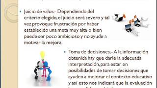 La importancia de la Evaluacion