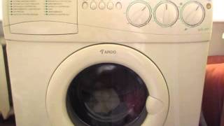 Ardo WD-800, pranie testowe