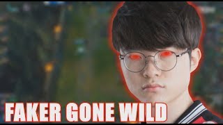 Faker Gone Wild - 2018 LCK Spring W8