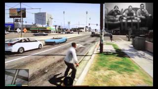 GTA 5 на PlayStation 3 дома на диване! Первые впечатления. (18+)