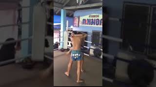 Как тренировать клич в тайском боксе. Thai clinch work