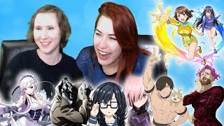 Girls Reacting to Fall 2019 Anime Trailers