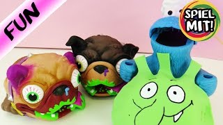FURZ TURNIER! WER KANN AM LAUTESTEN & EKLIGSTEN FURZEN! Play Doh Krümelmonster als Herausforderer!