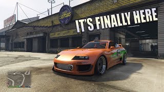 GTA 5 Online Paul Walker's OG Supra Remake Full Customization & Gameplay?