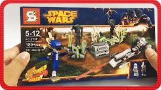 Space Wars No. SY311 - Battle on Saleucami (Lego Star Wars Bootleg)