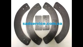 Шнек для снегоуборщика MTD M 53, 140 комплект