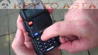 Рация Baofeng UV-5R 5-10км VHF/UHF/FM, 136-174 МГц / 400-480 МГц