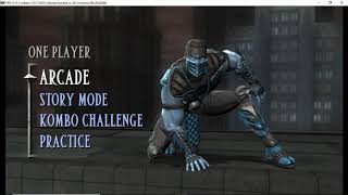 RPCS3 v0.0.7-9223 | Mortal Kombat vs. DC Universe [PS3 EMULATION]