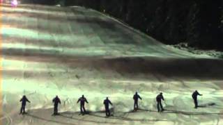 Ski show Sappada KIF Zagreb ski teacher team