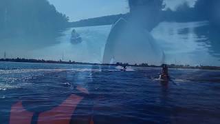 Лето 2018 на воде и Mercury 15 + ватрушка O'brien