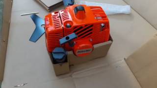 Extrenando desmalezadora oleo mac sparta 44