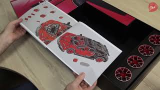 Конструктор Lepin Bugatti Chiron 20086 (красная версия)
