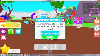 !CODES IN VACUUM SIMULATOR!