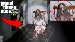 GTA 5 EVIL WITCH LAIR FOUND BEHIND SECRET DOOR! ? (Scary)