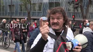 France: Thousands protest against mandatory COVID pass in Paris