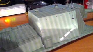 ИСУ-152 бумажный макет (модель) без гусениц