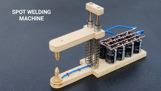 Make Spot Welding Machine Using Powerful Capacitors