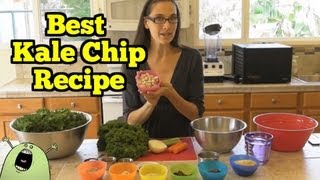 Best KALE CHIP Recipe in the VitaMix & Dehydrator