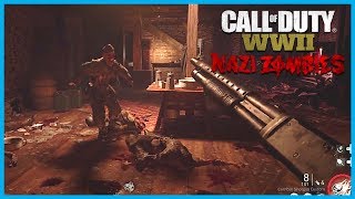 Call of Duty: World War II Zombies "Groesten Haus" Gameplay! (WW2 Zombies Survival Map)