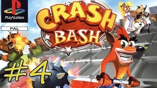 Прохождение Crash Bash (PS) #4 - Warp Room 4 - кубки, камни, кристаллы