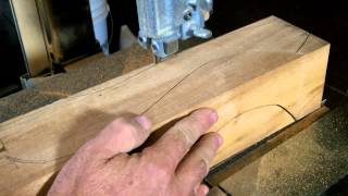 How to make Queen Anne Leg preliminary cuts Part 1