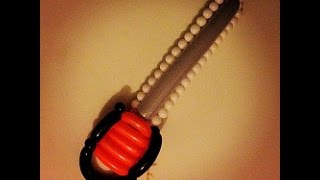 Бензопила из воздушных шаров шдм / Chainsaw of balloons shdm