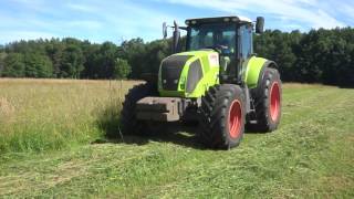 Fauchage prairie de lotier
